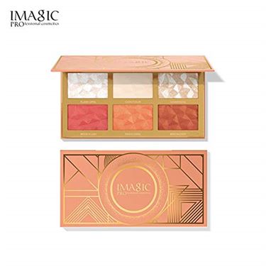 Imagic PRO fessional cosmetics highlight & blusher & contour paleette
