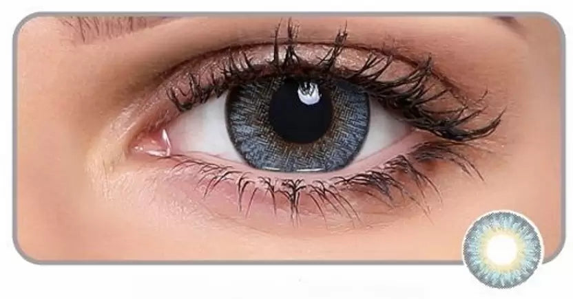 Aqua color Slip On Fashion On 10 lens Pack