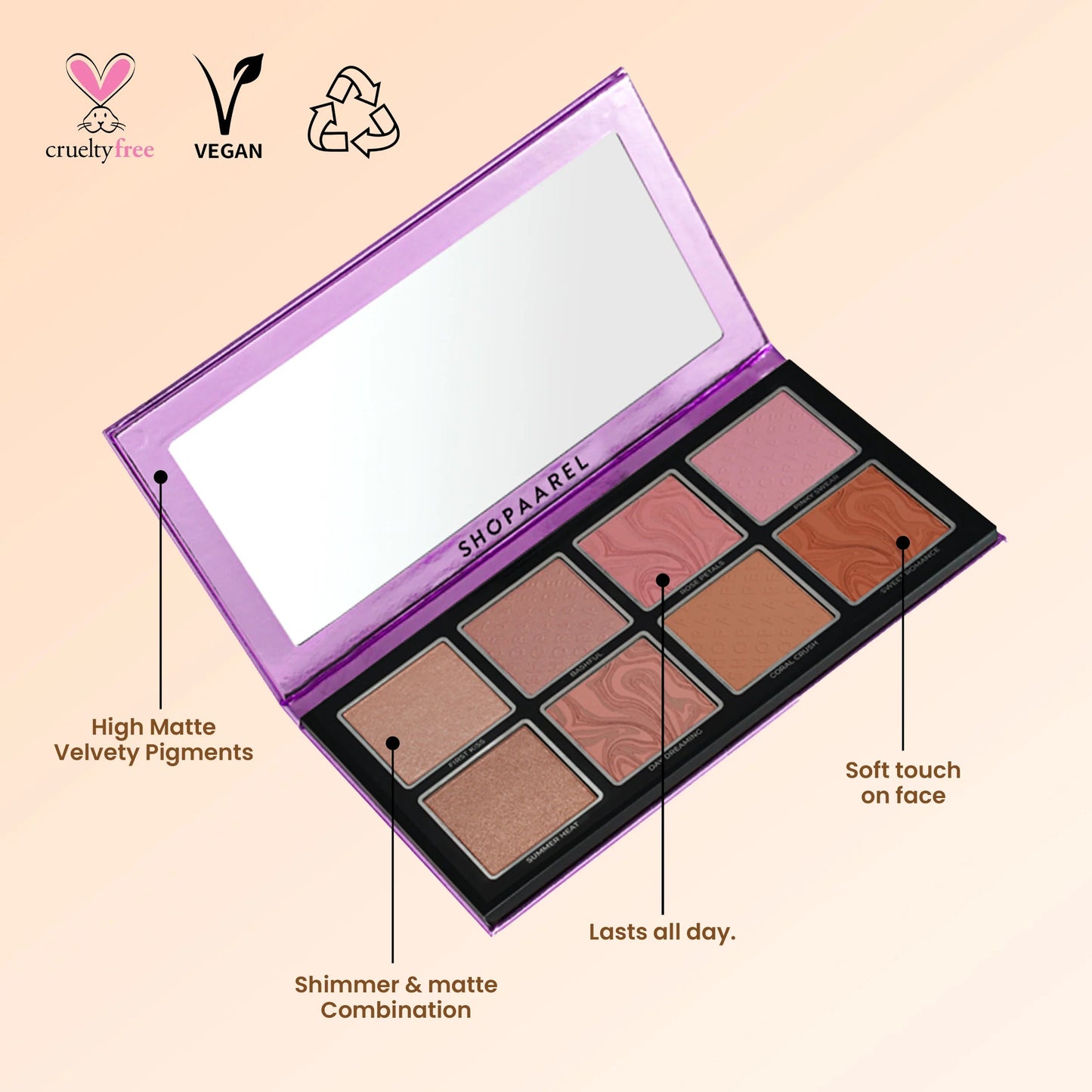 Shopaarel Big Bang - Blusher palette