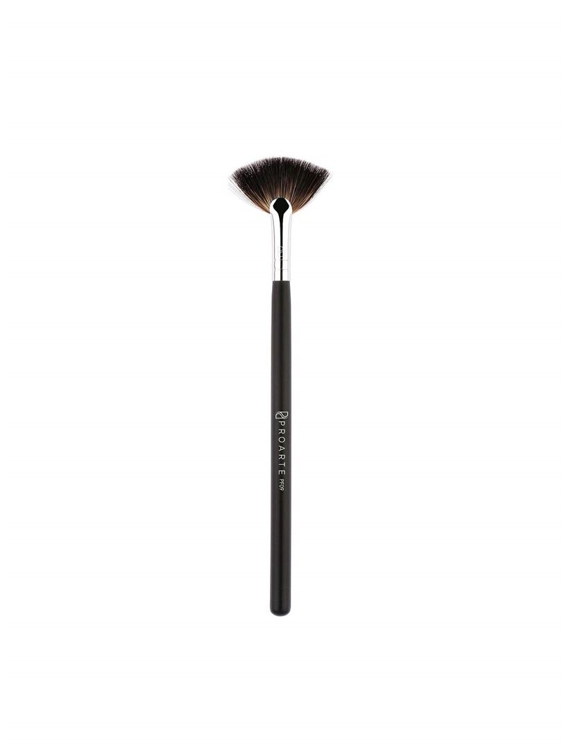 Proarte Fan Makeup Brush Black PF09
