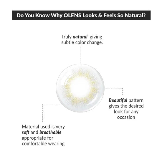 O-LENS 1 Day - Coloured Contact Lens (Daily) - 5 Pair(10pcs)