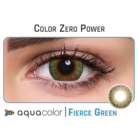 Aqua color Slip On Fashion On 10 lens Pack