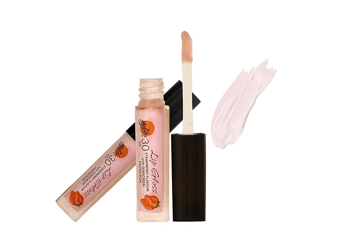 Malibu Vegan SPF 30 Lip Gloss Coconut & Strawberry Flavour Combo 1.5mlx2