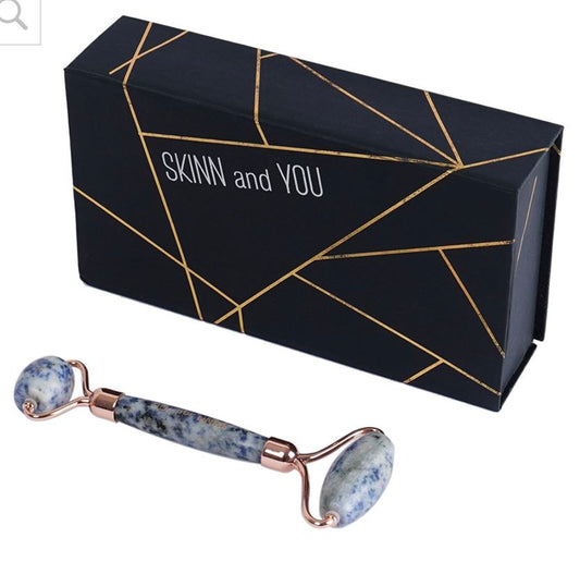Skinn and you Blue Spot Jasper face Roller