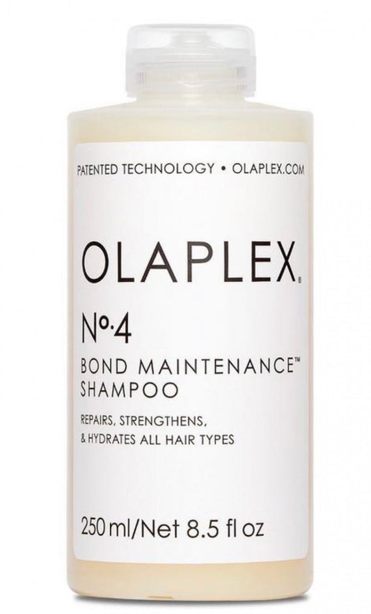 Olaplex No.4 Bond Maintenance Shampoo HYDRATE . STRENGTHEN . REPAIRA highly-nourishing and reparative shampoo 250ml