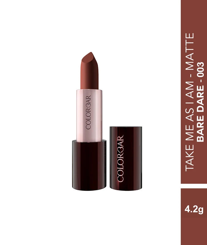 Colorbar Take Me As I Am Vegan ( Matte Lipstick ) 4.2g