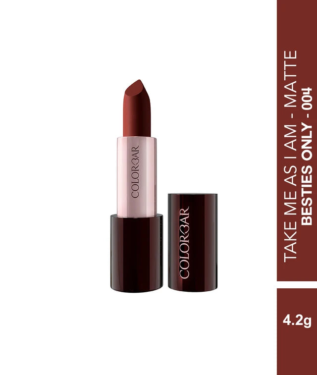 Colorbar Take Me As I Am Vegan ( Creme Lipstick ) 4.2g