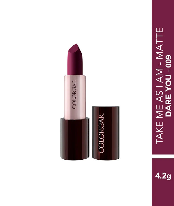 Colorbar Take Me As I Am Vegan ( Matte Lipstick ) 4.2g