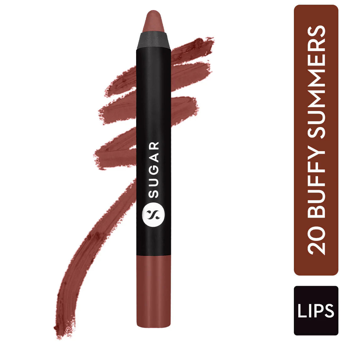 SUGAR Cosmetics - Matte As Hell - Crayon Lipstick 2.5g