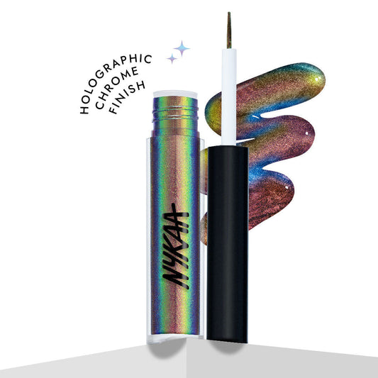 Nykaa Cosmetics Stardust Dual Chrome Eyeliner with Holographic Finish (1.6ml)