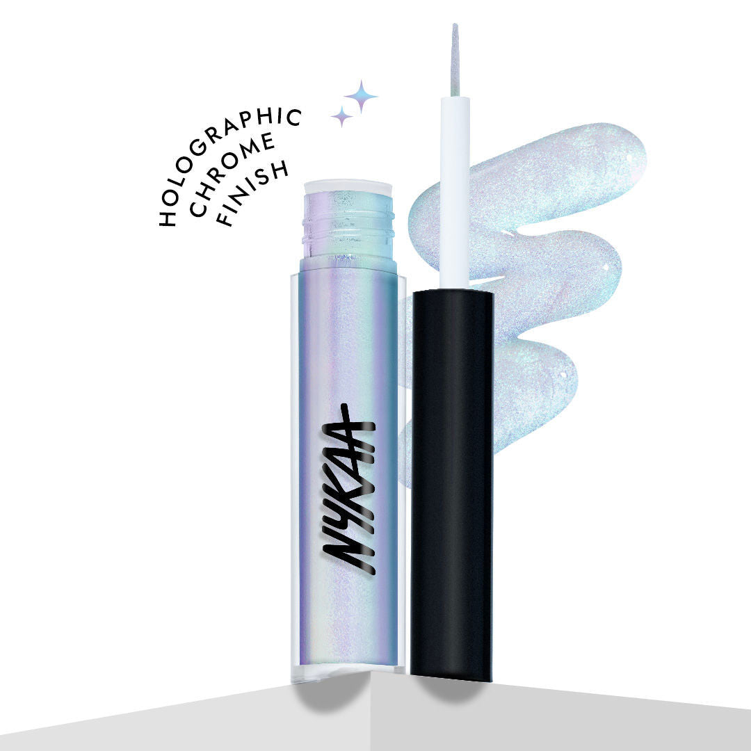 Nykaa Cosmetics Stardust Dual Chrome Eyeliner with Holographic Finish (1.6ml)