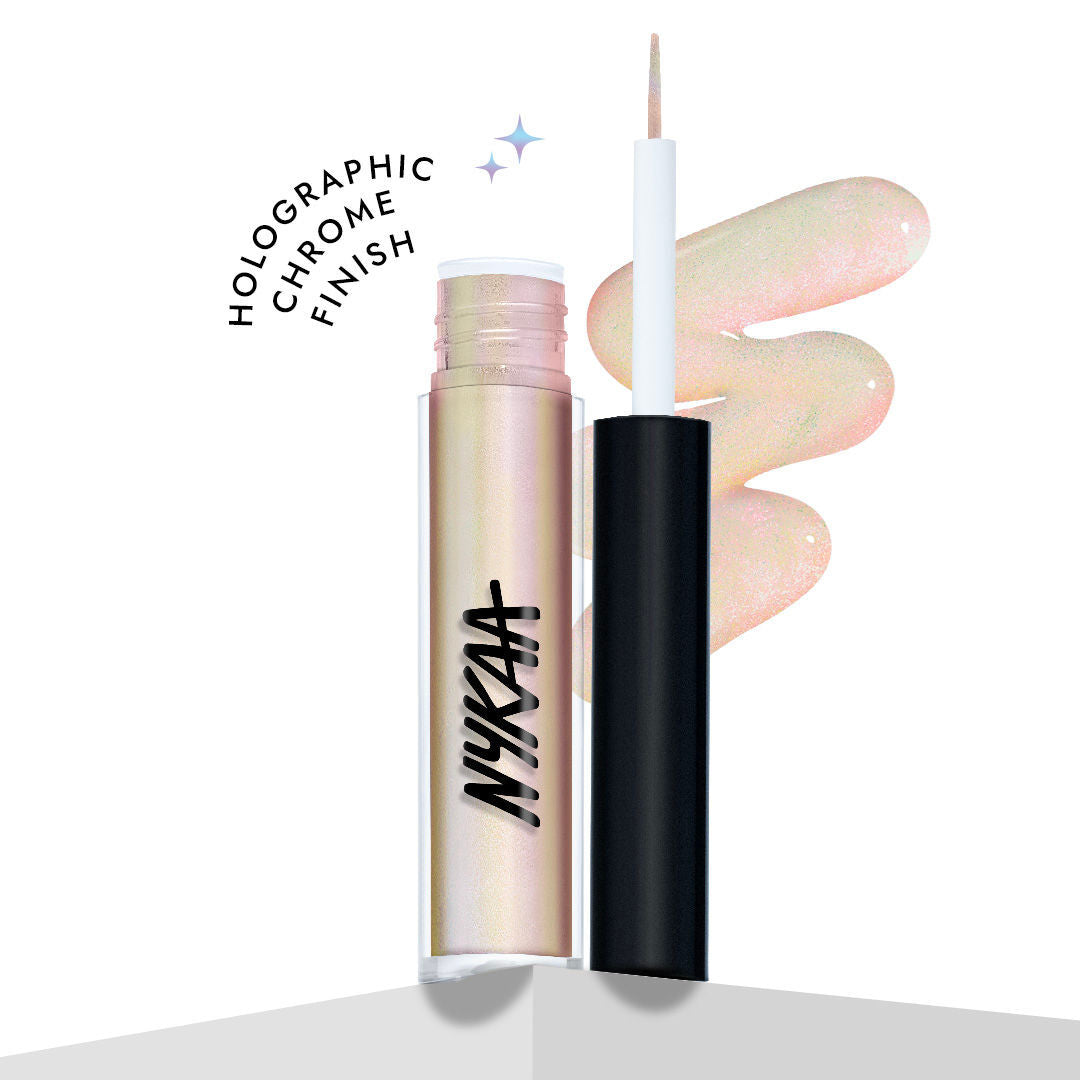 Nykaa Cosmetics Stardust Dual Chrome Eyeliner with Holographic Finish (1.6ml)