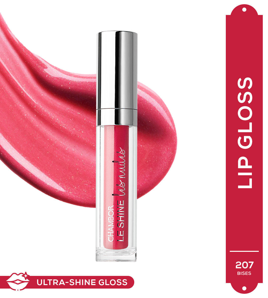 Chambor Le Shine Les Nudes Lip Gloss 4.5ml