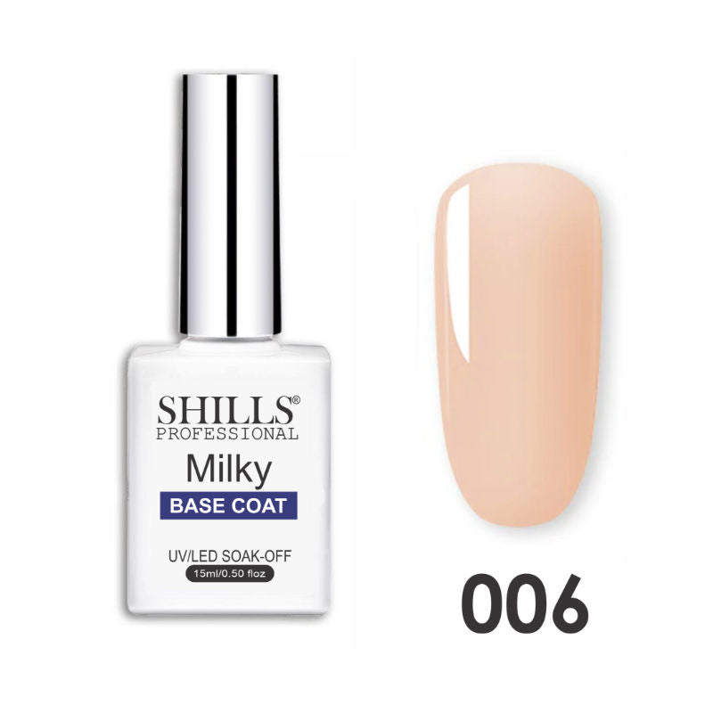 Shills Professional Milky Base Coat (15ml)