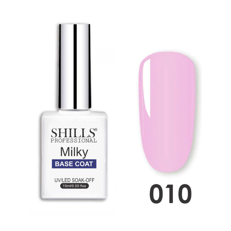 Shills Professional Milky Base Coat (15ml)