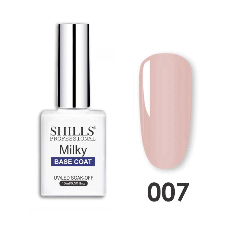 Shills Professional Milky Base Coat (15ml)
