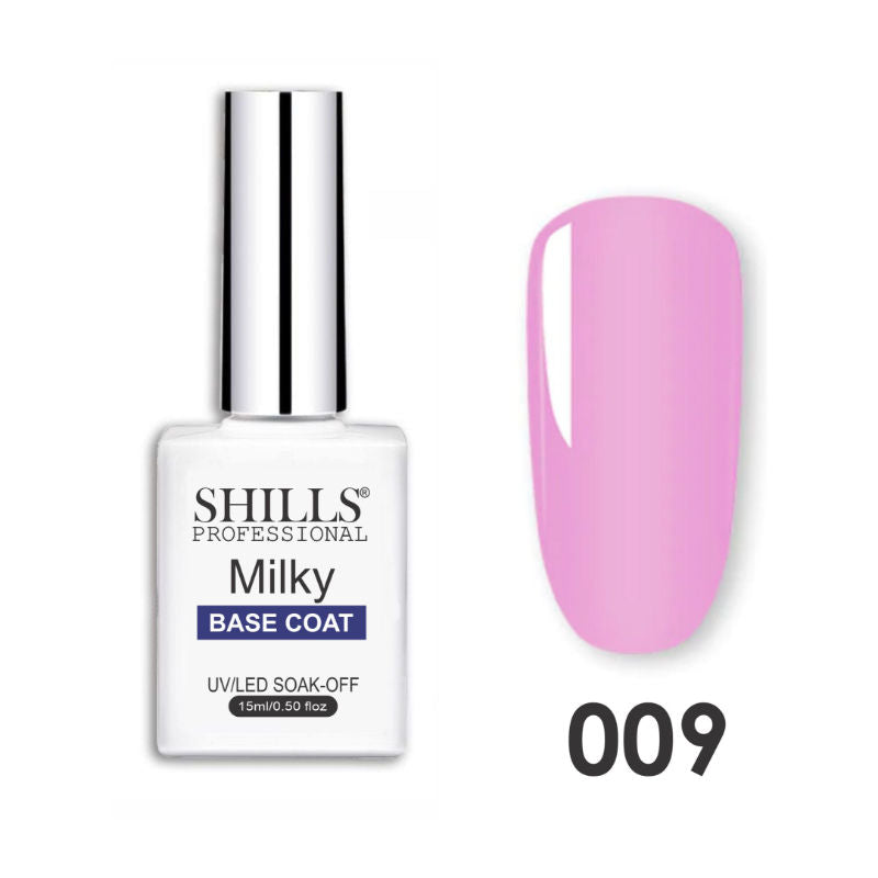 Shills Professional Milky Base Coat (15ml)