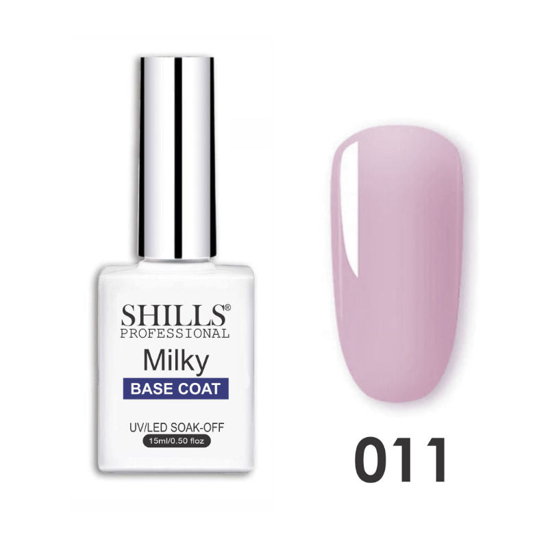 Shills Professional Milky Base Coat (15ml)