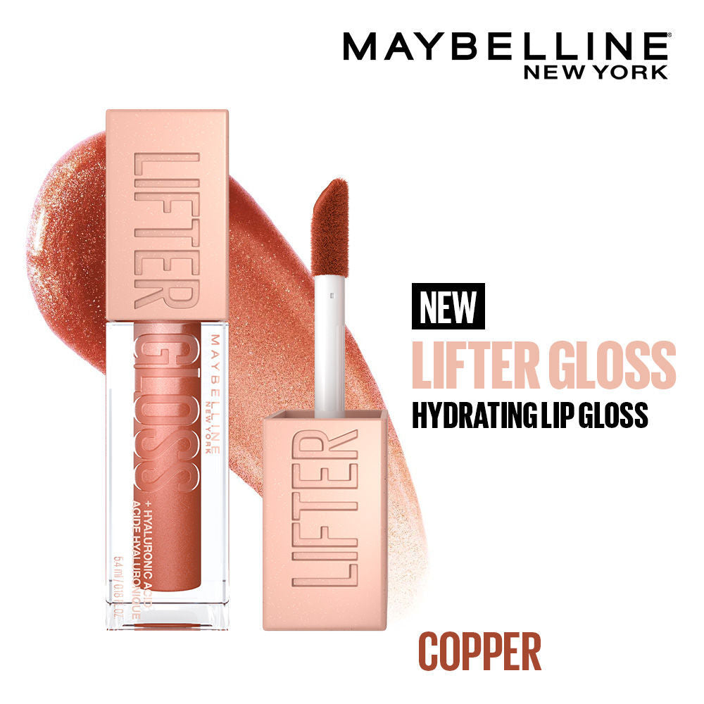 Maybelline New York Lifter Gloss Tinted Lip Gloss With Hyaluronic Acid & Long-lasting