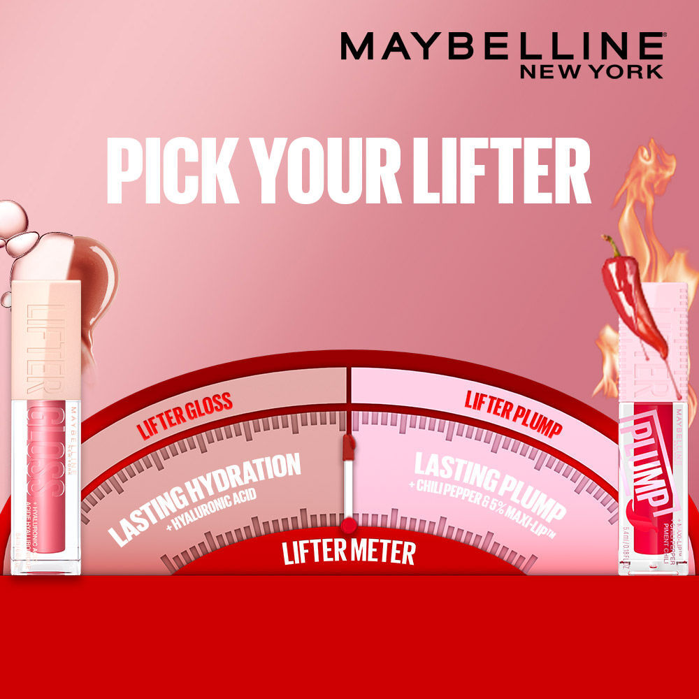 Maybelline New York Lifter Plump - Plumping Lip Gloss (5ml)