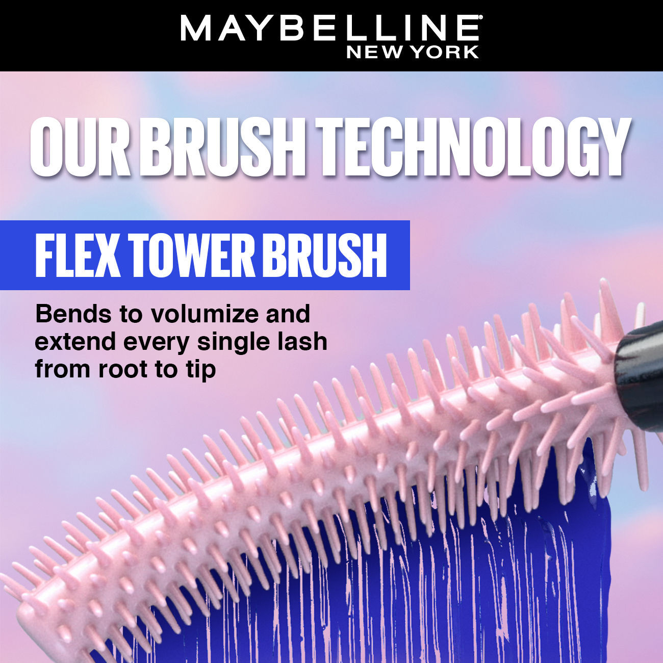 Maybelline New York Lash Sensational Sky High Blue Mascara (7.2ml)