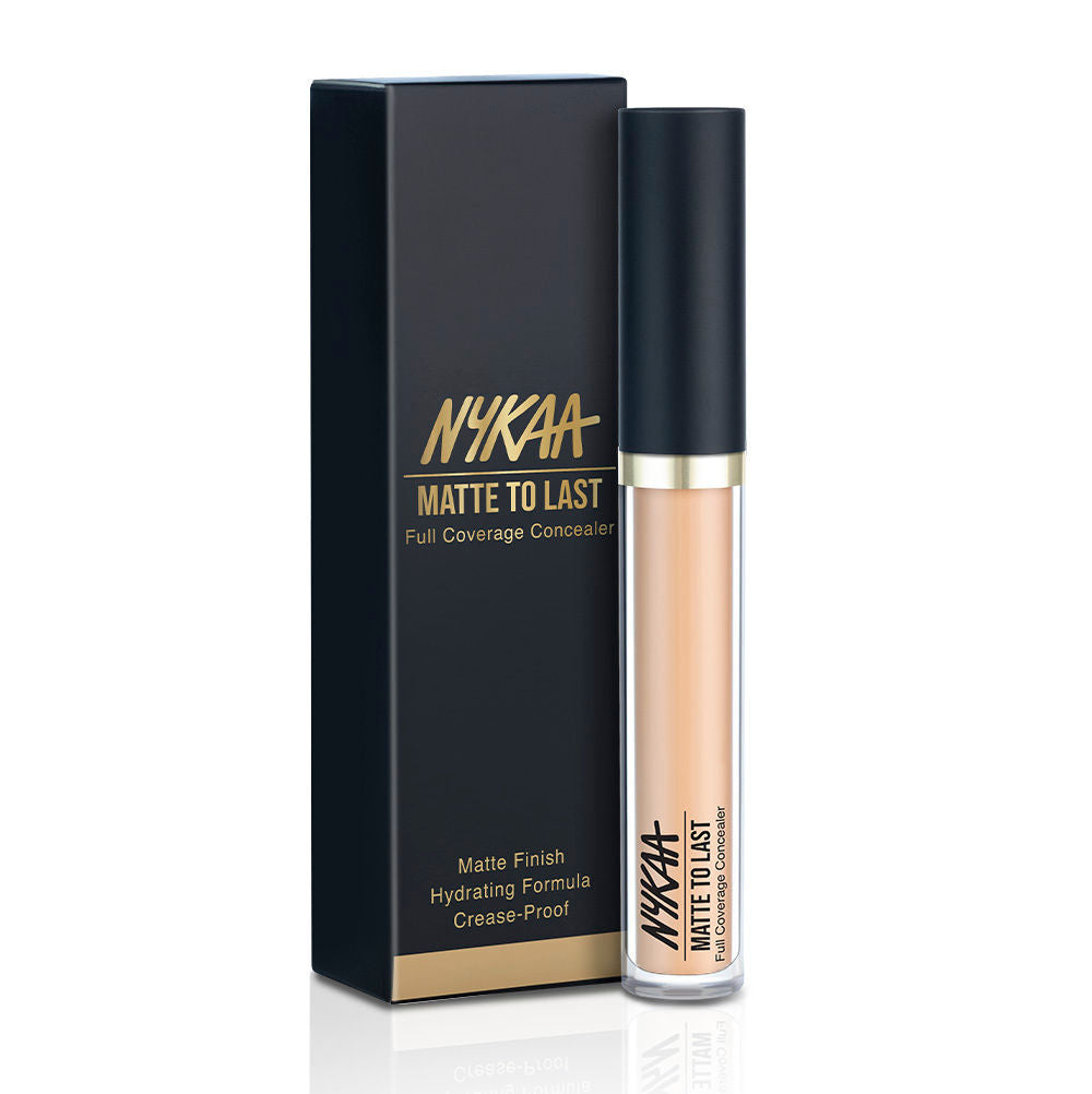 Nykaa Matte To Last Full Coverage Liquid Concealer (4.5g)