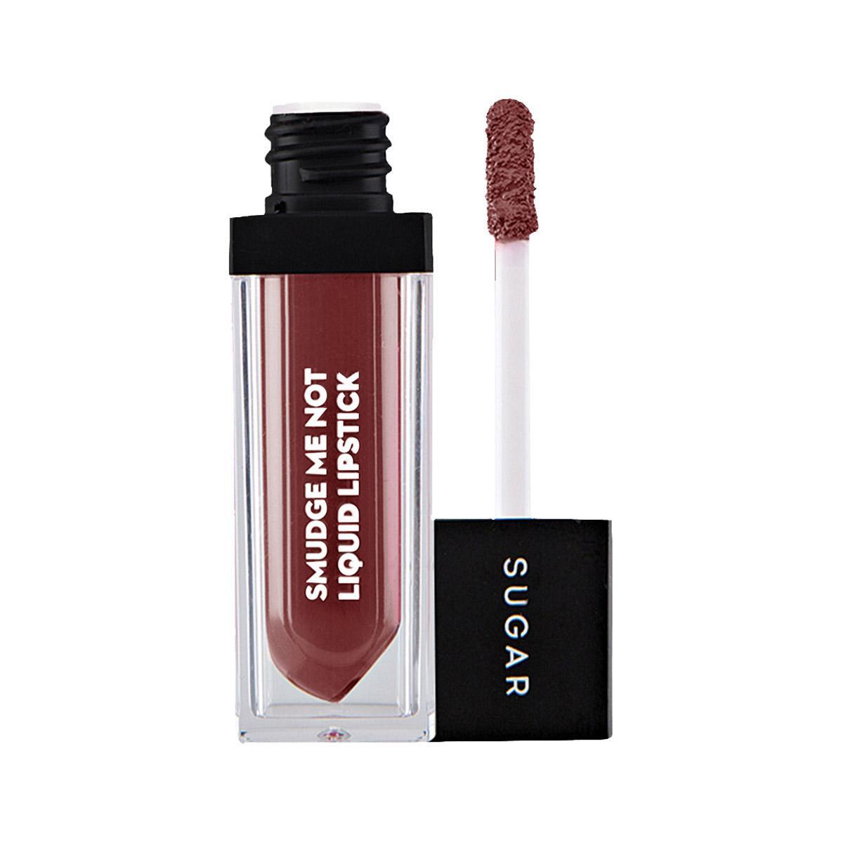 SUGAR Smudge Me Not Mini Matte Liquid Lipstick | Lasts Upto 12 hrs | Transferproof & Waterproof 4.5ml