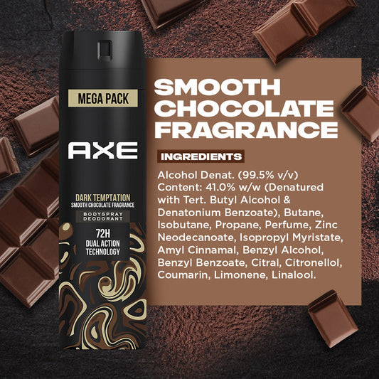 Axe Dark Temptation Long Lasting Deodorant Bodyspray 215ml