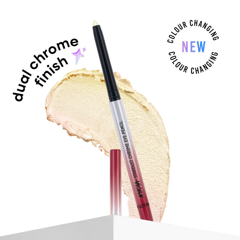Nykaa Cosmetics Stardust Chrome Eye Pencil (0.3 g)