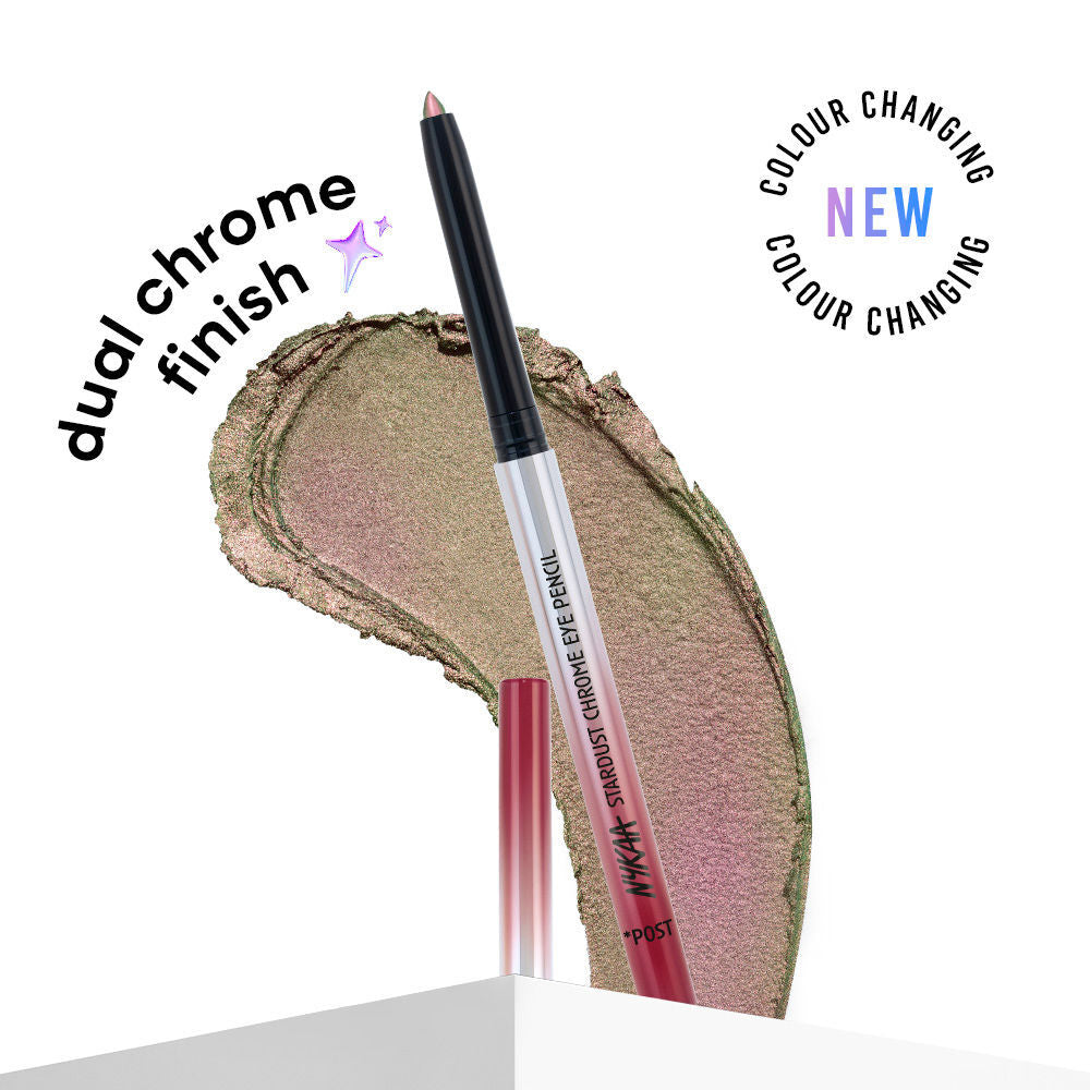 Nykaa Cosmetics Stardust Chrome Eye Pencil (0.3 g)