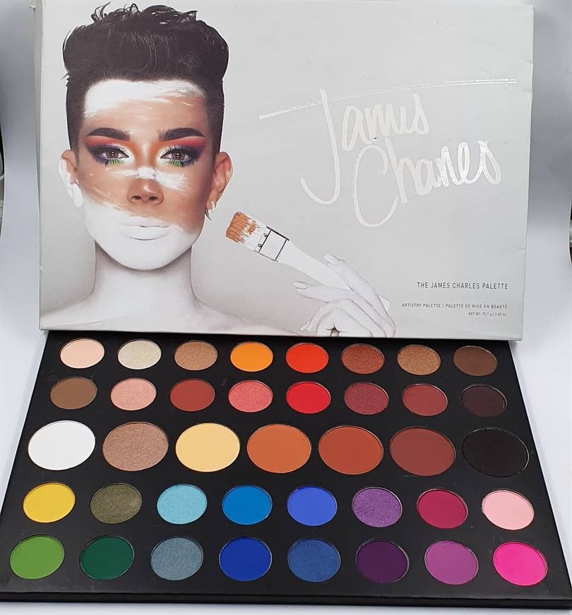 Morphe X James Charles eye shadow Palette 75.7g