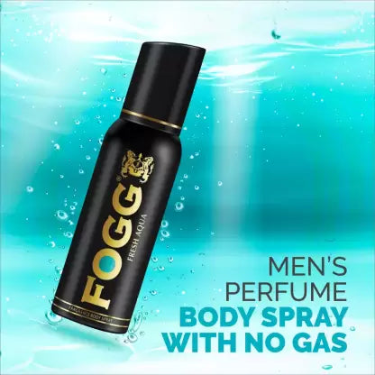 FOGG Fresh Aqua Deodorant Spray - For Men 120ml