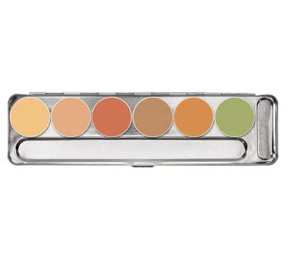 Kryolan Dermacolor Camouflage 6 Shade Palette