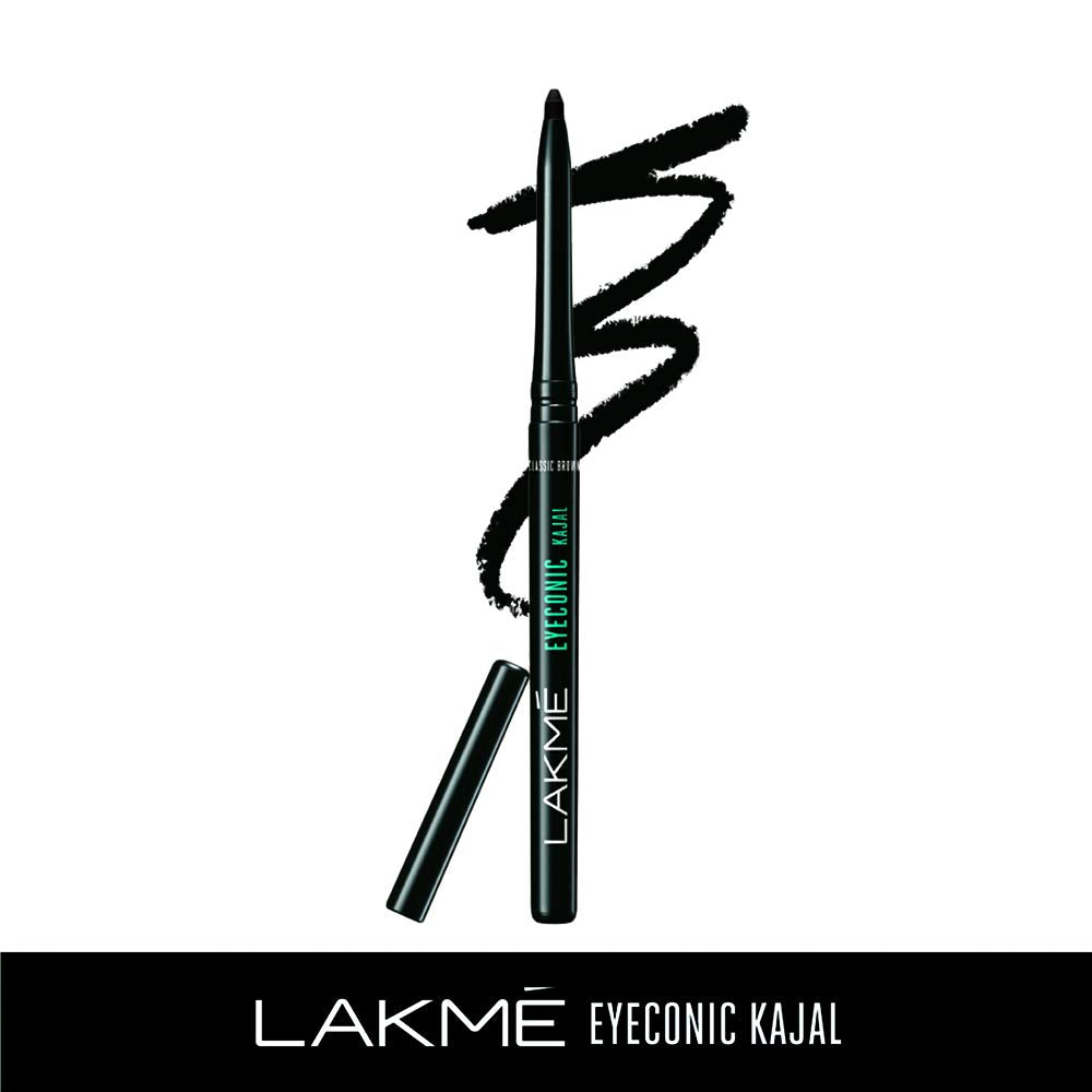 Lakme Eye Co Nic Kajal No Smudge Waterproof Deep BLACK 0.35g