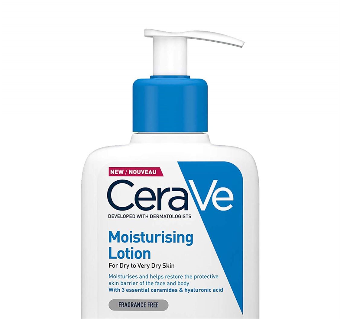 CeraVe Moisturizers New Moisturizing Lotion For Dry To Very Dry Skin Fragrance Free Made In France 236 ml