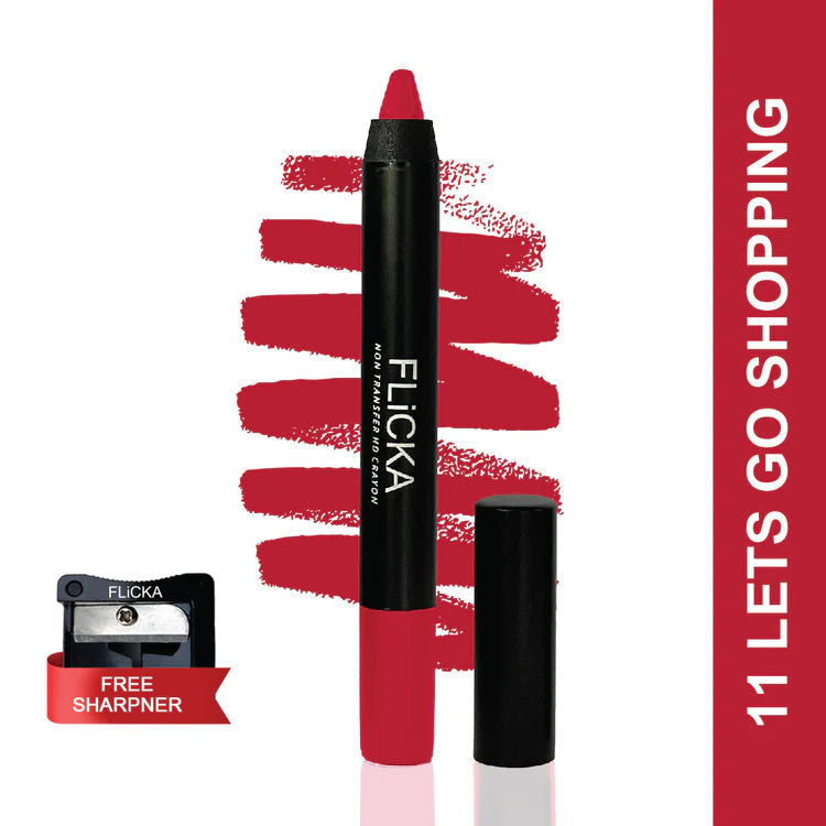 Flicka Lasting Lipsence Crayon Lipstick