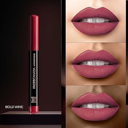 FACES CANADA Ultime Pro HD Intense Matte Lipstick + Primer