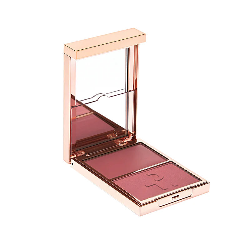 Patrick Ta For Face Double-Take Creme & Powder Blush Duo Creme Double Tenue & Poudre Blush