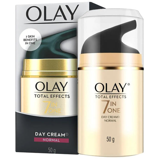 Olay Total Effects 7 In One Day Cream - Normal Hydrates & Moisturises The Skin, Minimises Pores, 50 g