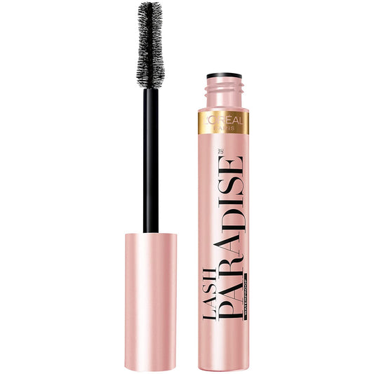 L'Oreal Paris Lash Paradise Mascara, Waterproof 204 Blackest Black 7.6ml