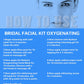 O3+ Professional Briadl Facial Kit Oxygenating Glow Skin Single Use