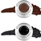 MARS Hue Gel Eyeliner with 2 Brush Set Black & Brown, 6.6g (LS12) 6.6 g  (Jet Black and Brown)