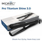 Ikonic Professional Pro Titanium Shine 3.0 Hair Straightener