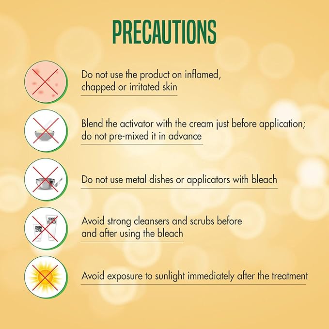 Nature's Essence Advanced Gold Creme Bleach, 210 gm