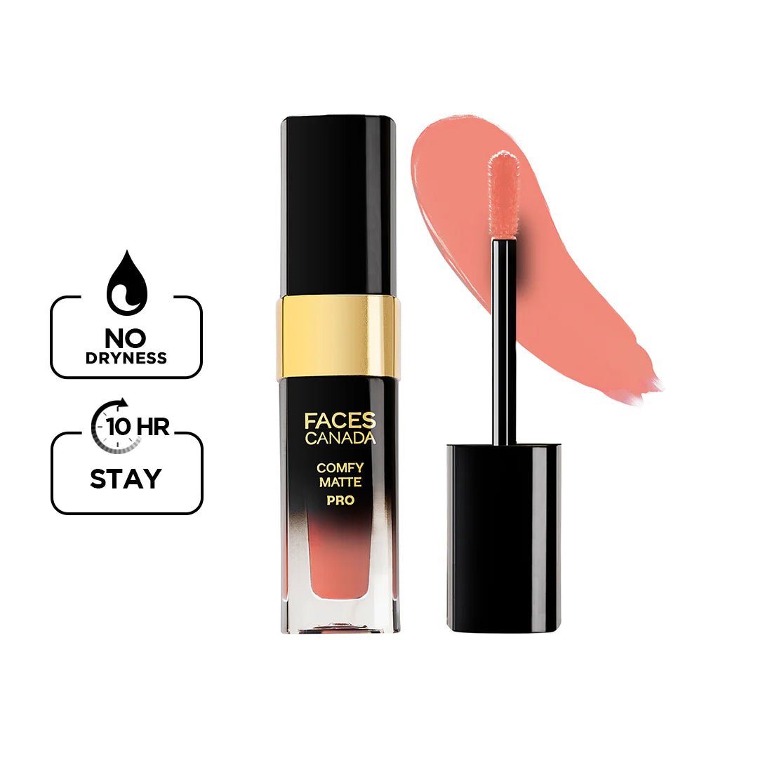 Faces Canada Comfy Matte Pro Lip Color Macadamia Oil & Olive Butter 5.5ml