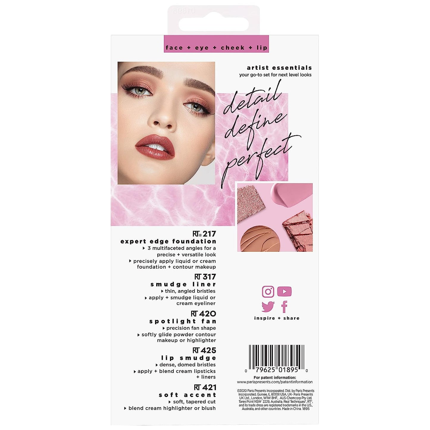 Real Techniques brightening concealer paris with concealer + eye brighteners and creams