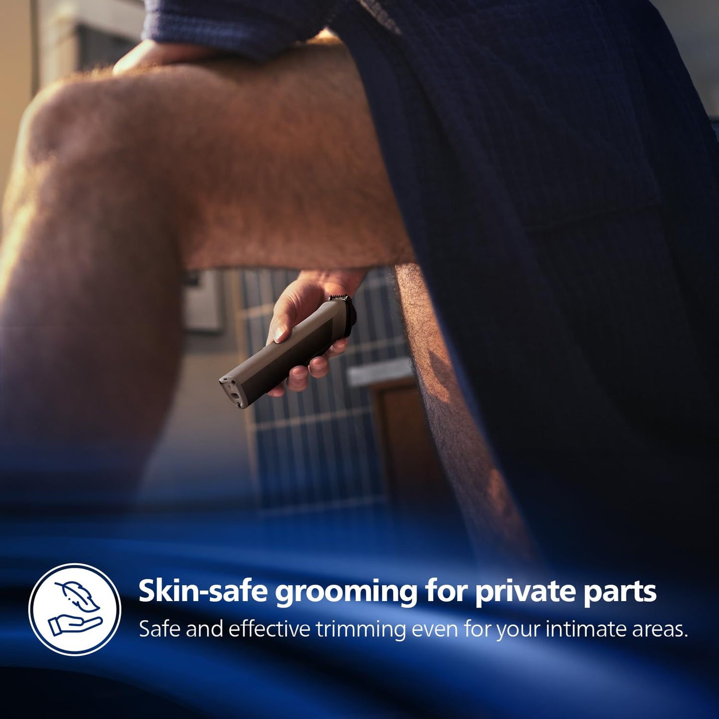 Philips India's No.1 Men's Trimmer | Skin Safe Grooming I 13-in-1 MG5930/65