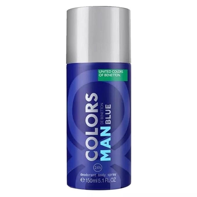 UNITED COLORS OF BENETTON Man Blue Lemon Deodorant Body Spray For Men 150ml