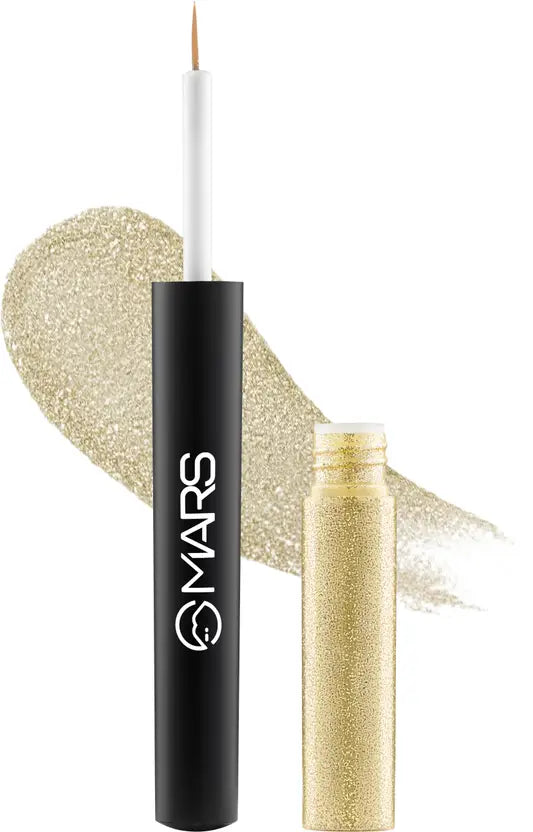 MARS Twinkle Wink Glitter Eyeliner| Long-Lasting Sparkle Liquid Liner 1.6ml