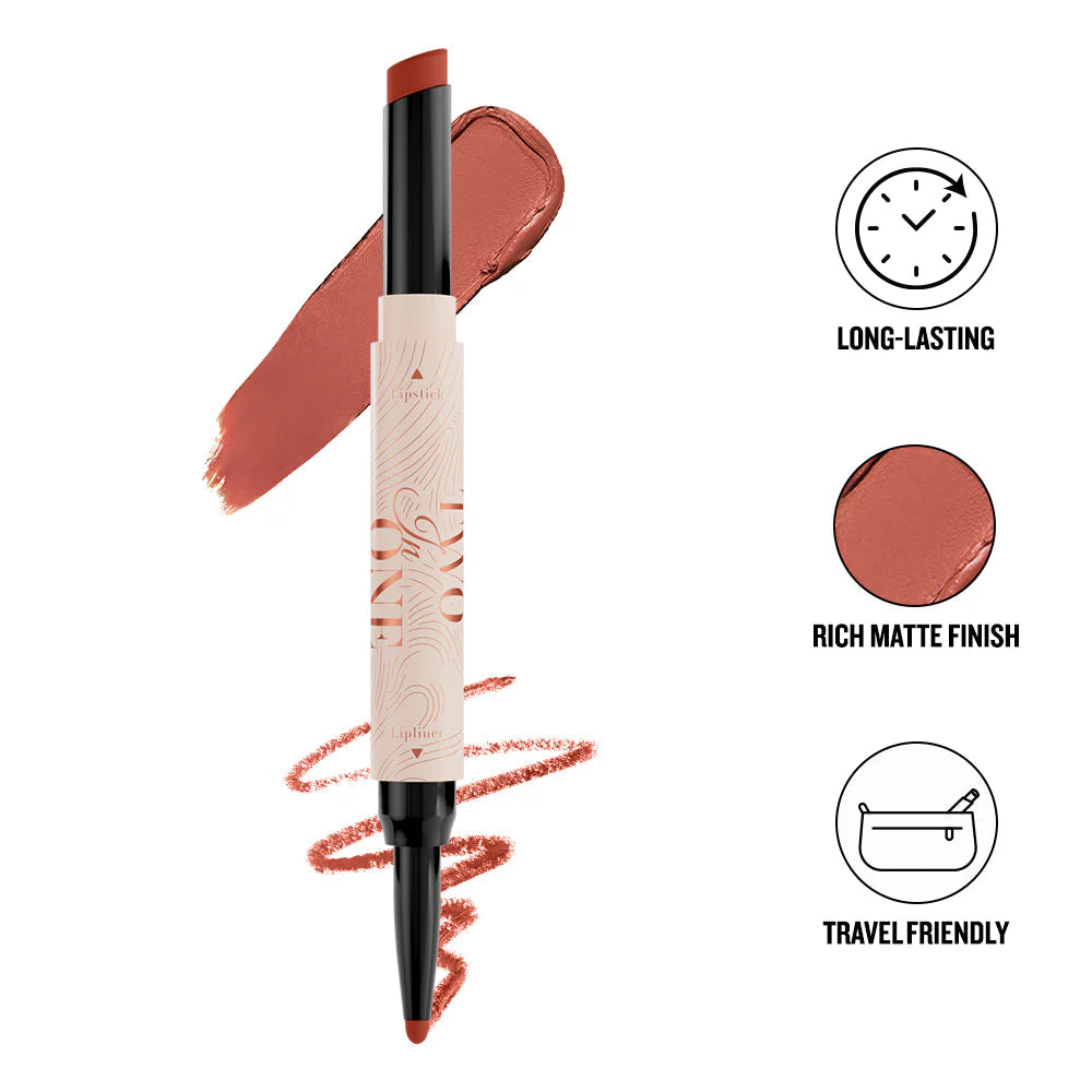 Character Cosmetic Two In One - Lipstick & Lipliner 1.6g